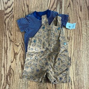 Carter’s Dinosaur Overalls Outfit